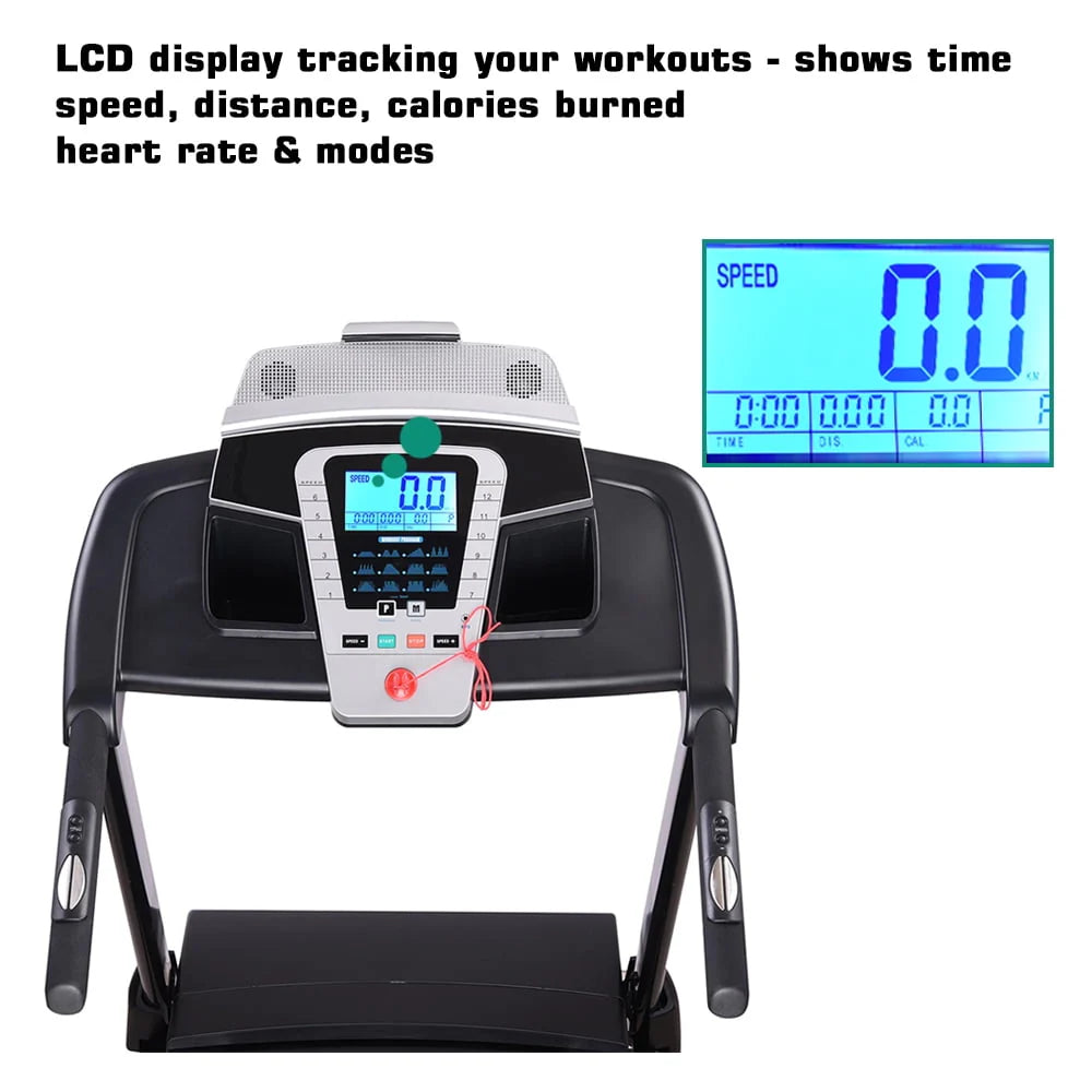 Folding Treadmill with LCD Display B726