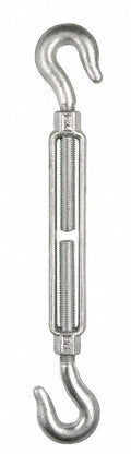 7 Turnbuckle Hook & Hook Galv 5/8 x 18 in I810900