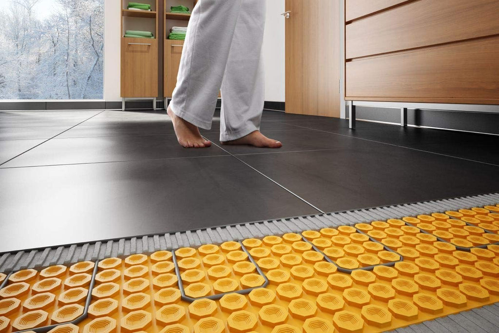 Floor Heating Kit with WiFi Touchscreen Thermostat B966