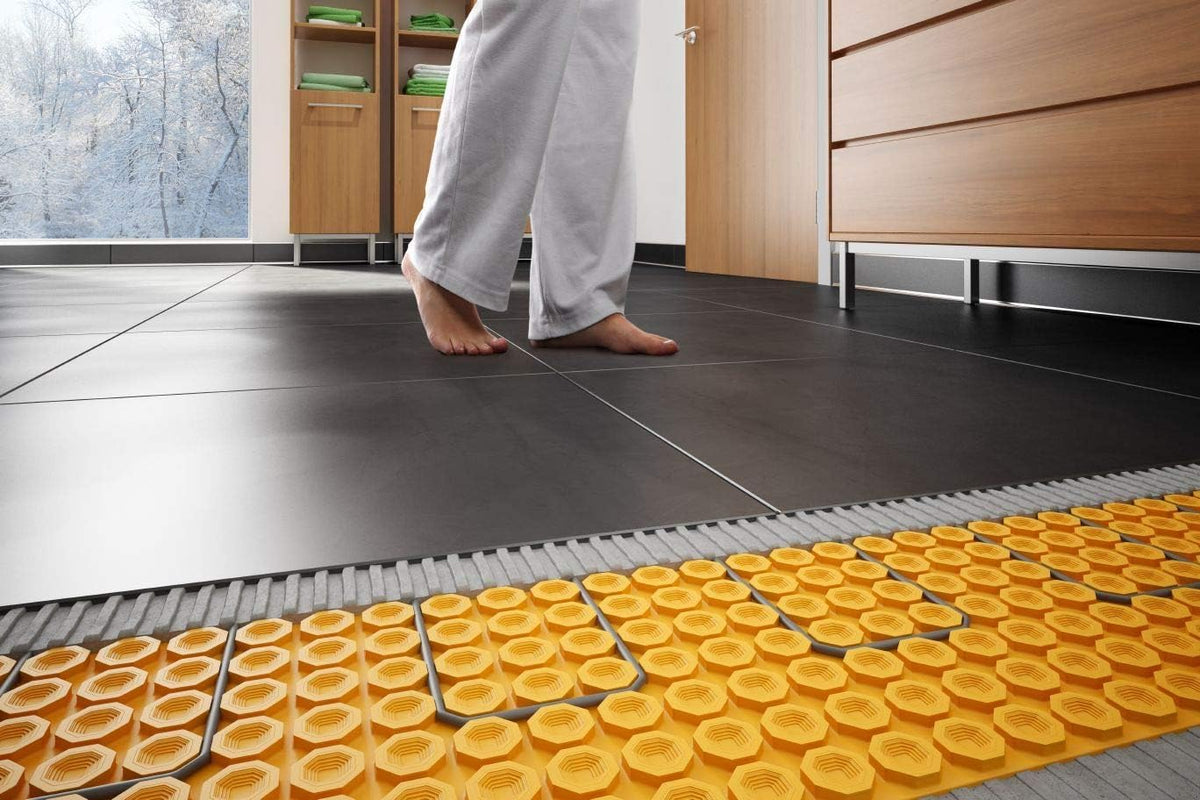 Floor Heating Kit with WiFi Touchscreen Thermostat B966