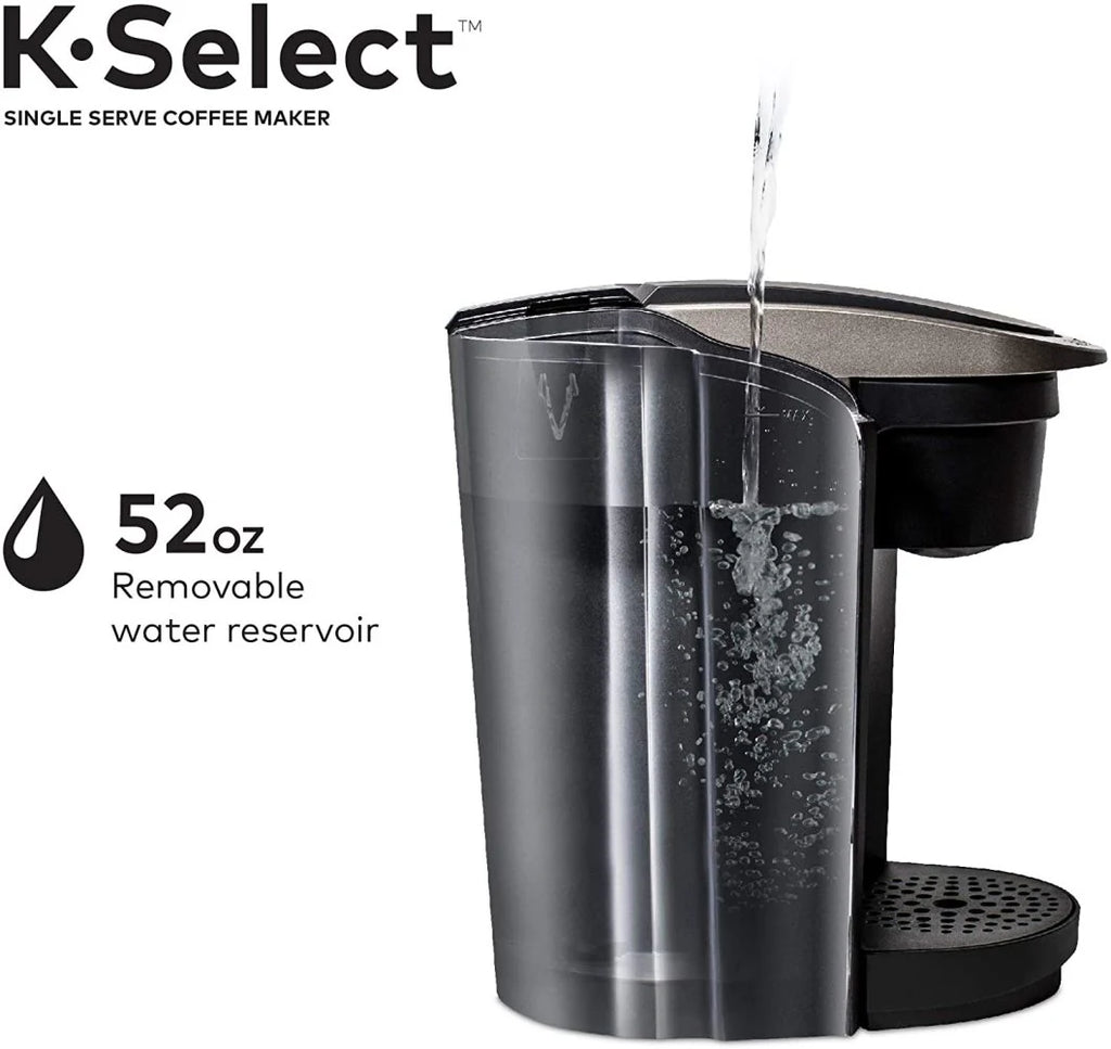 Single Serve K-Cup Pod Coffee Maker, Matte Black Z401