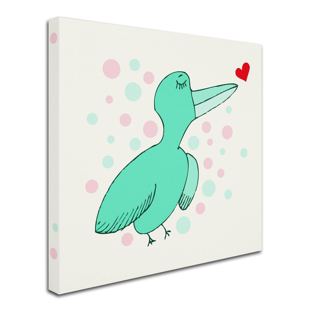 Dreamy Love Bird Canvas Art D91386