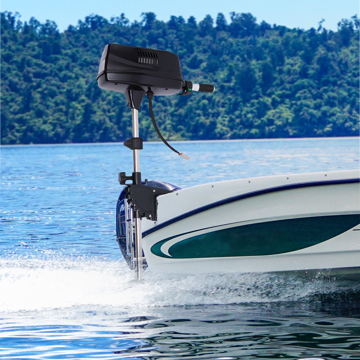 48V Electric Outboard Engine 8 Horsepower 2200W X3029