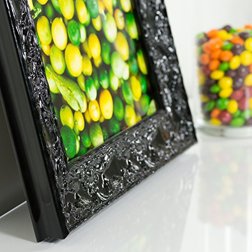Obsidian Black Picture Frame, 8.5 by 11-Inch H9362