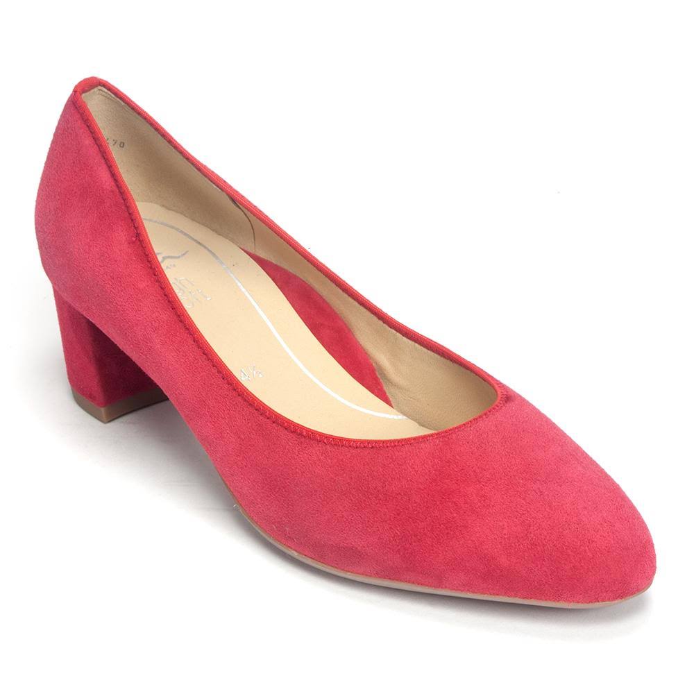 Kendall Red Leather Ankle Boots P549148