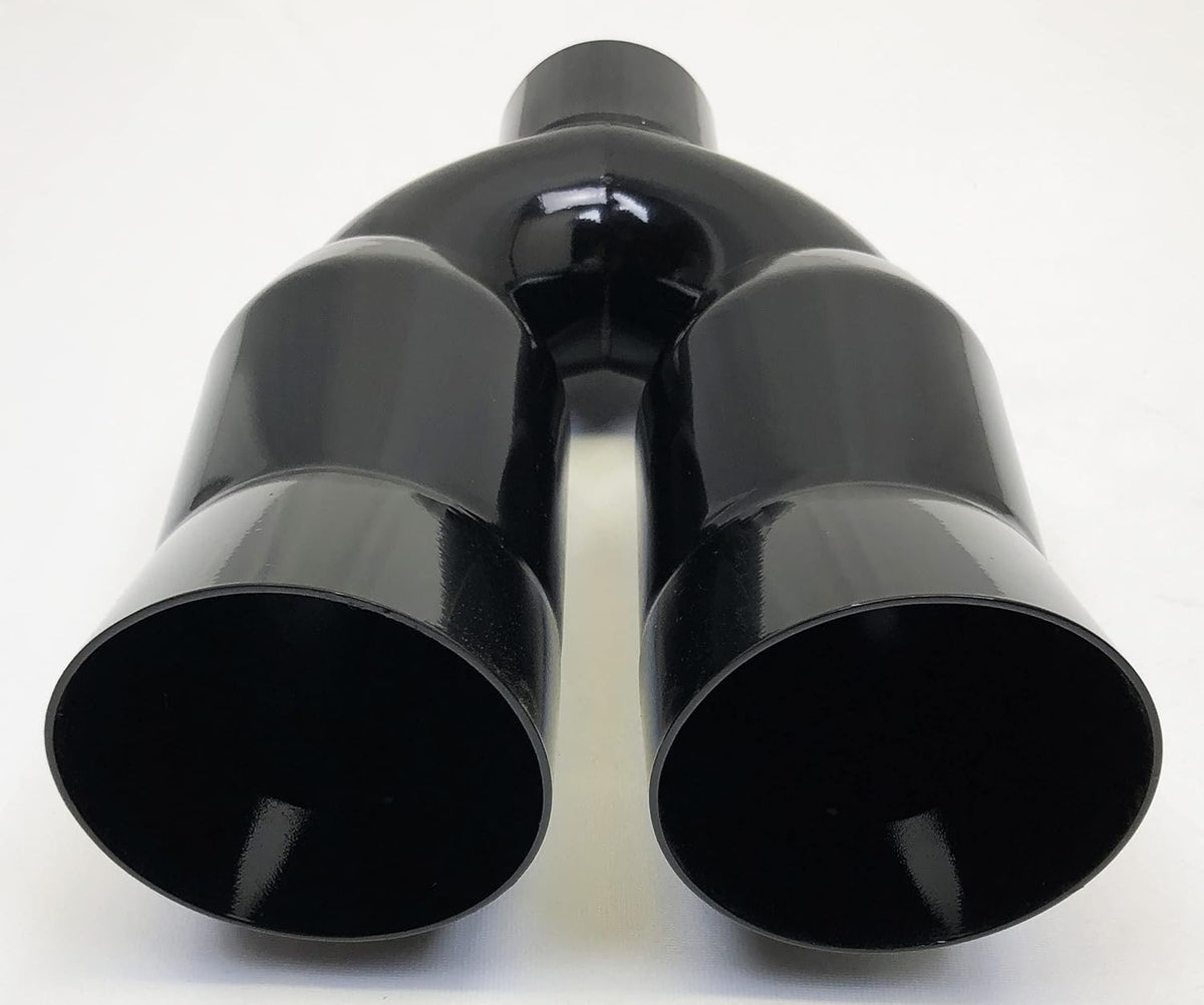 Gloss Black Stainless Steel Exhaust Tip C6288