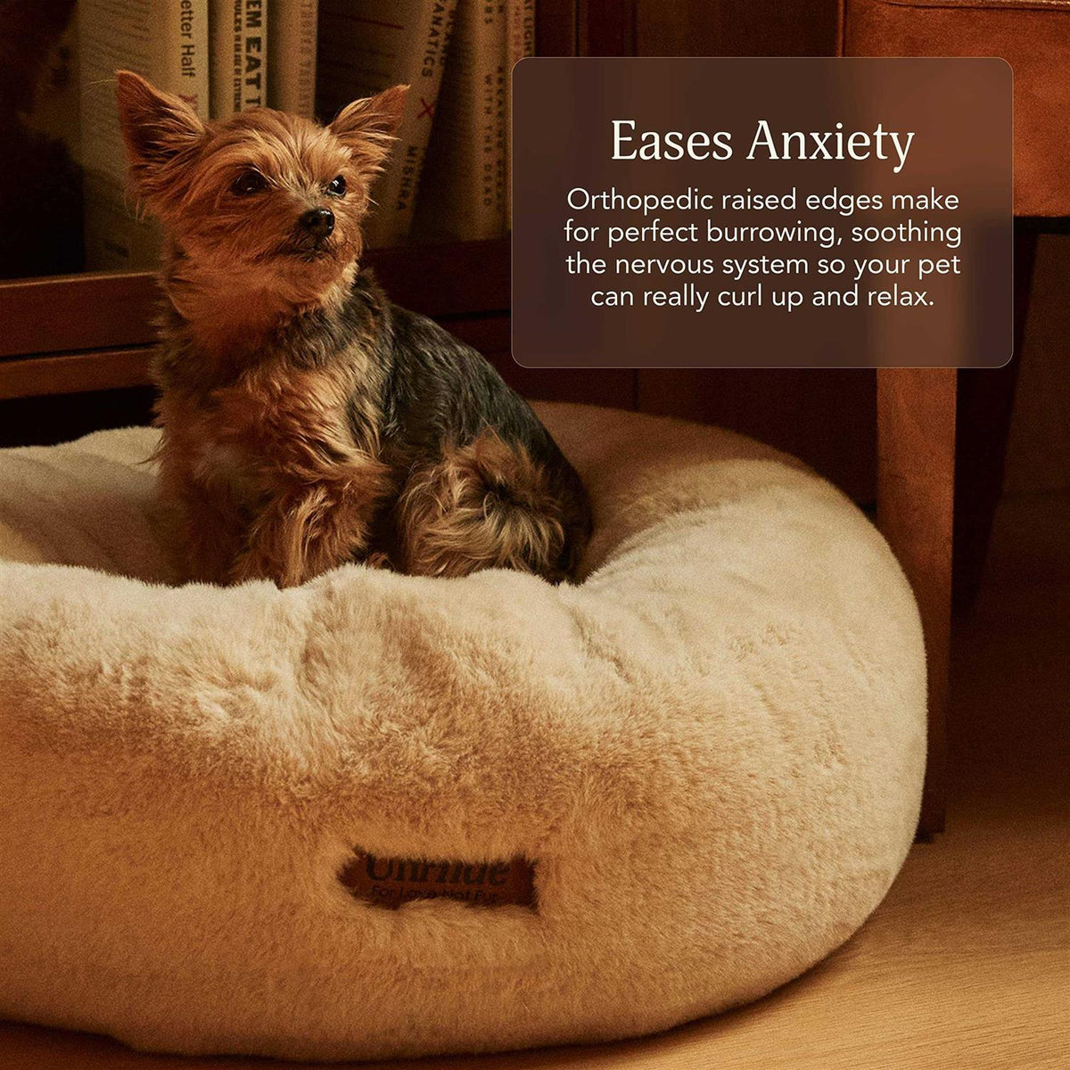 Extra Soft Dog Bed Removable Faux Fur Cover I616143