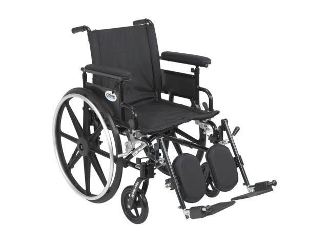 Flame Blue Rollator Walker K36024