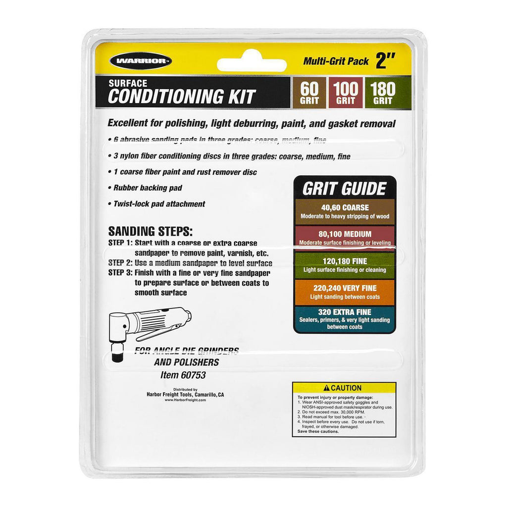2 in. 11-Piece Surface Conditioning Kit S56529