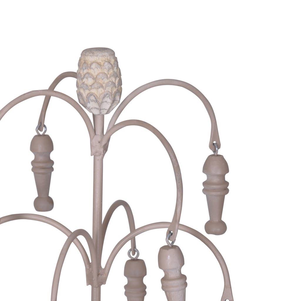 Vintage Style Distressed Finish Candelabra X8255