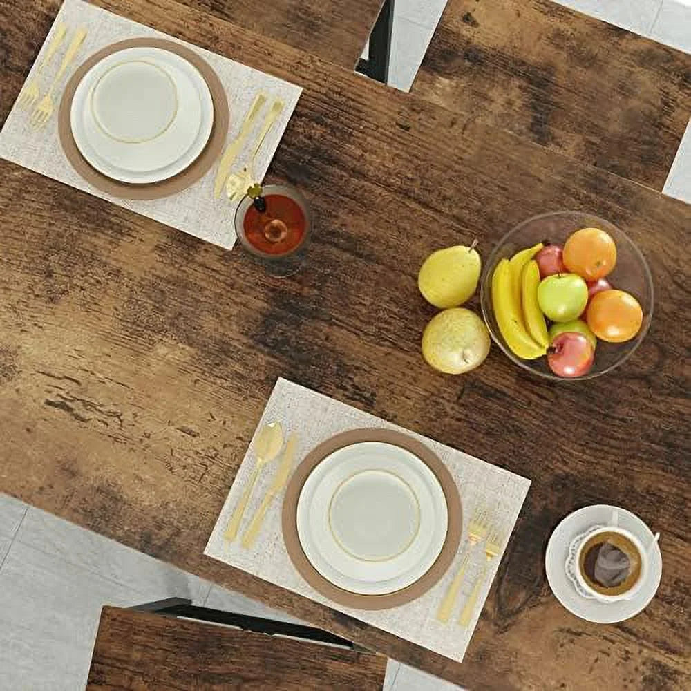 Black 5 Pieces Counter Height Table and Chairs Set E180561