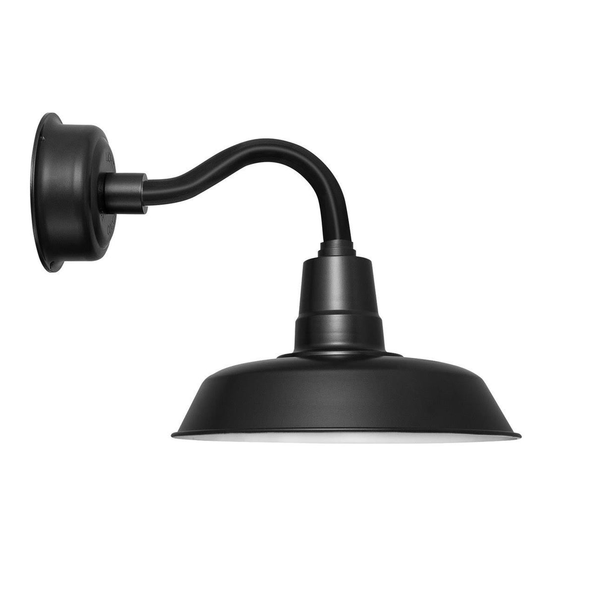 14" LED Sconce Light with Arm in Matte Black A35291