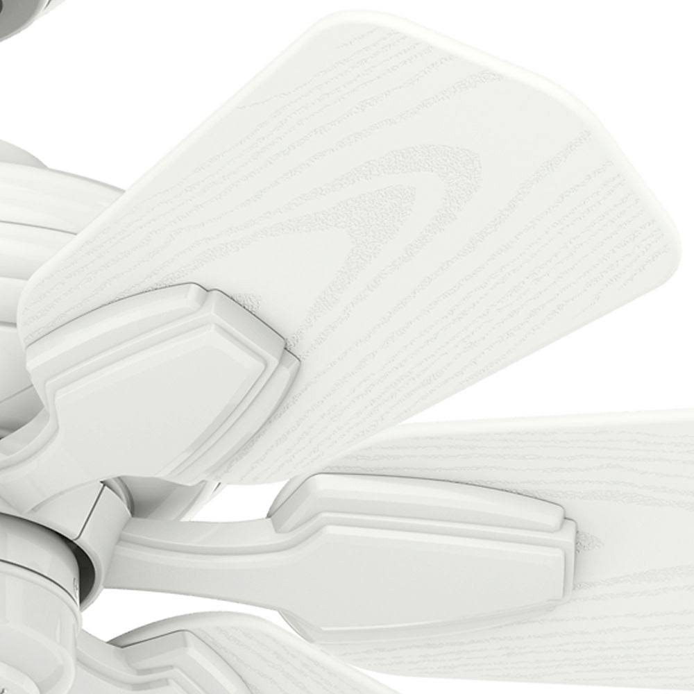 31x22 Snow White Ceiling Fan M147376