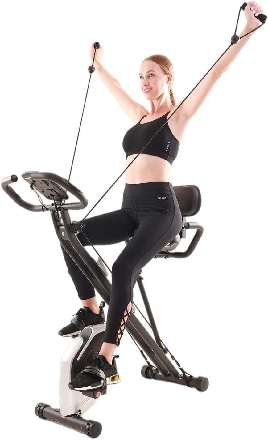 Foldable Magnetic Indoor Exercise Bike K862