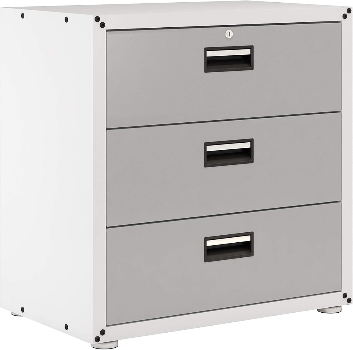 Black 3 Drawer Steel Cabinet U85787