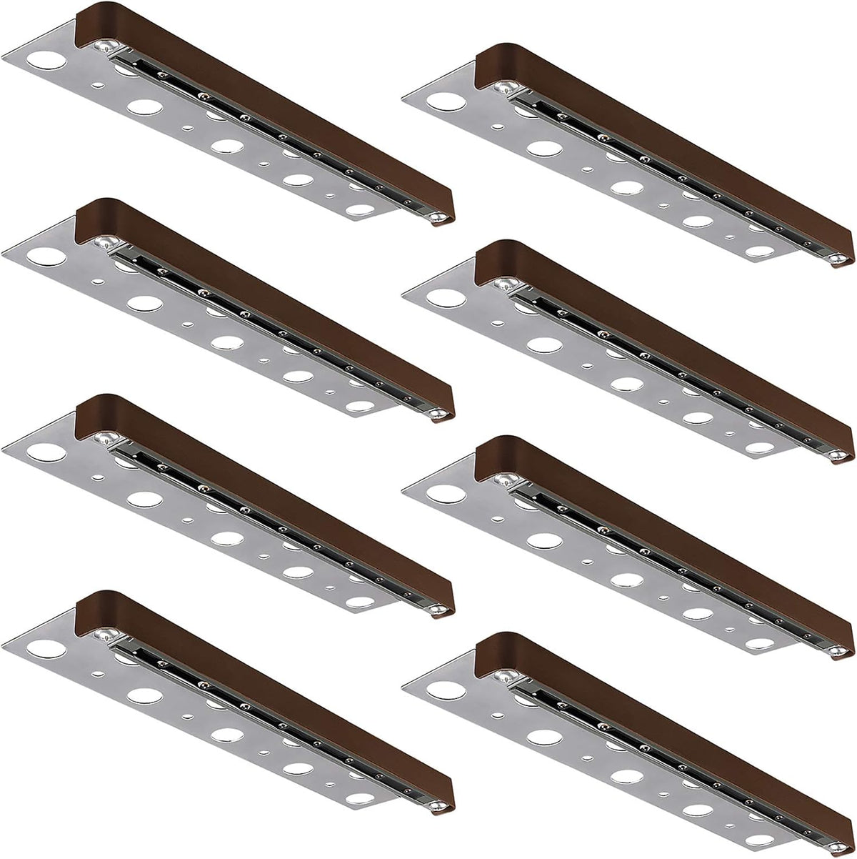 12V 3W 2700K LED Retaining Wall Lights 8-Pack Y99441
