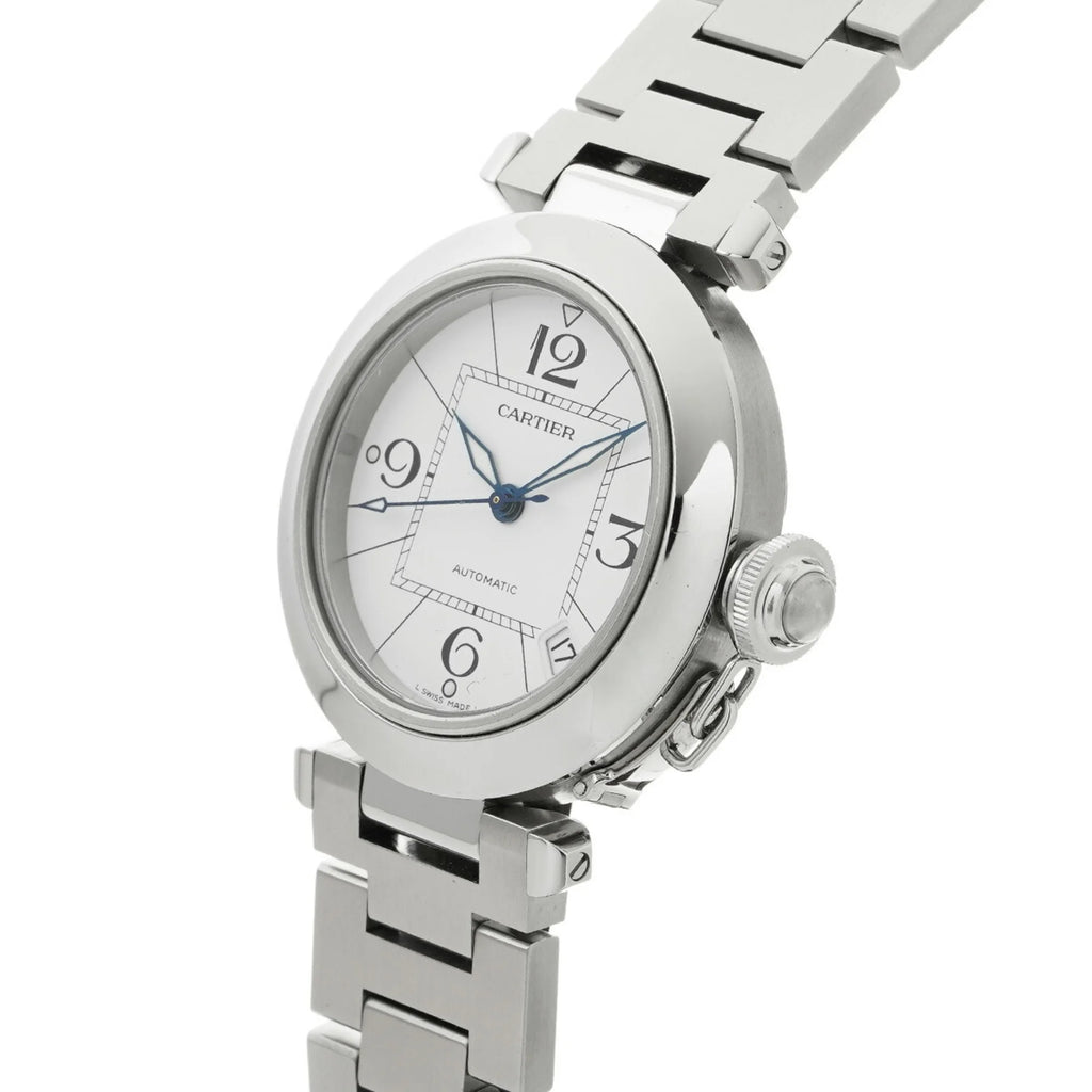 Pre-Owned Automatic White Dial Watch M9570