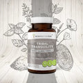60 Capsules 500 mg Skullcap Lemon Balm Holy Basil Reishi Mushroom Valerian T224397