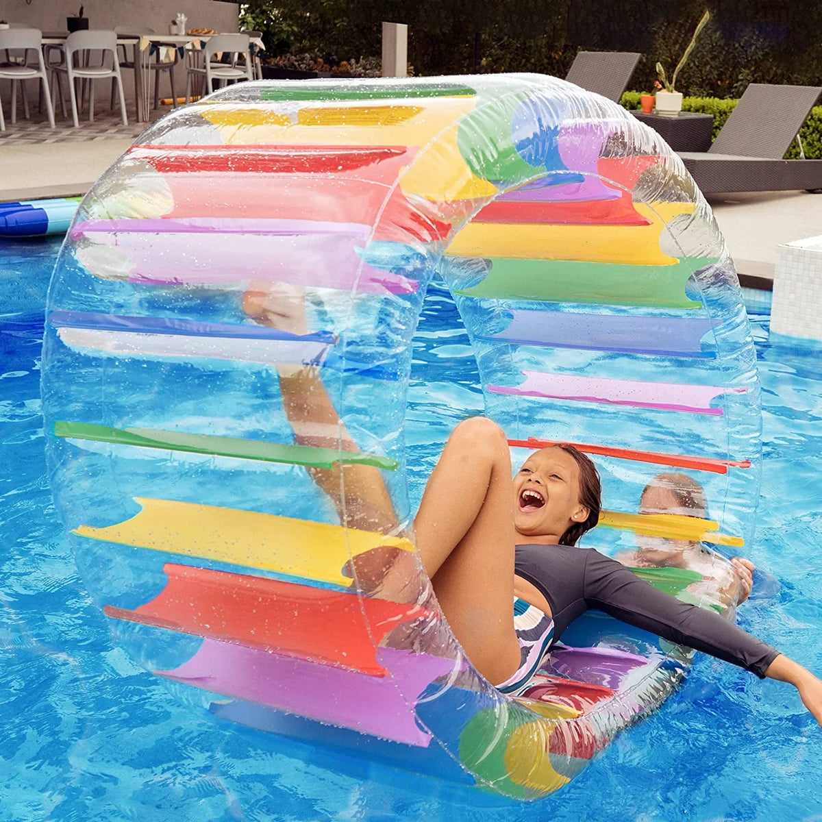 Inflatable Water Wheel Roller Float 52 Diameter V5056