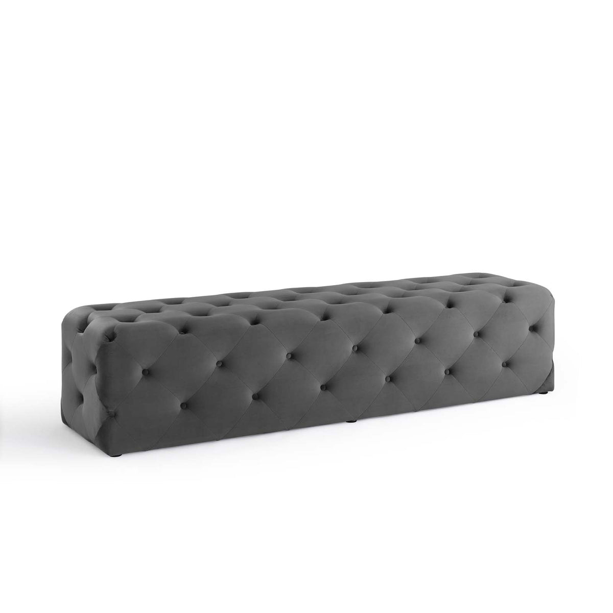 Tufted Velvet Accent Chair Bench W373449