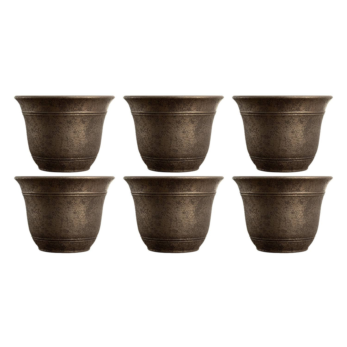 13-inch Round Planter 6 Pack B7179
