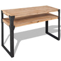 Solid Acacia Wood Console Table W98253