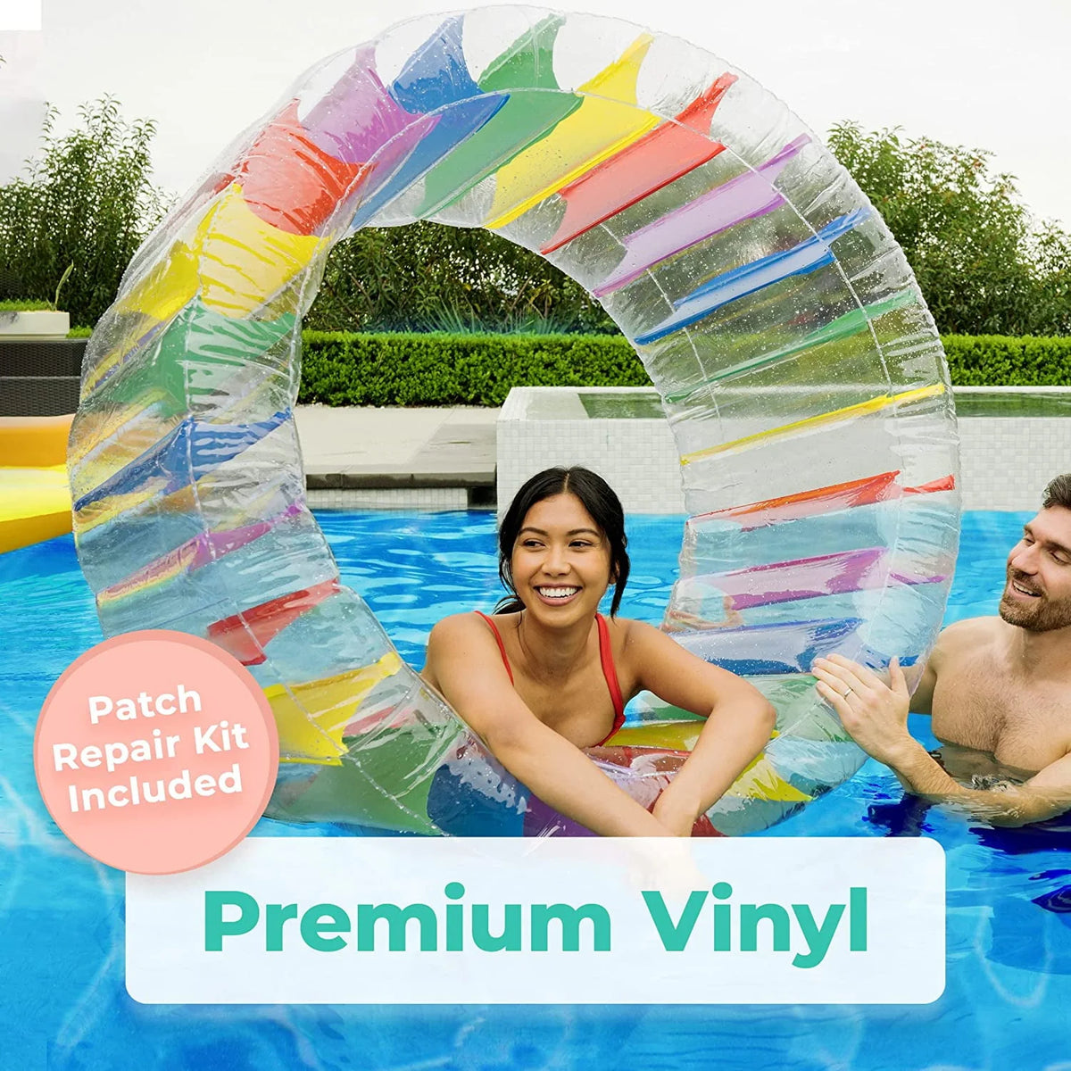 Inflatable Water Wheel Roller Float 52 Diameter V5056
