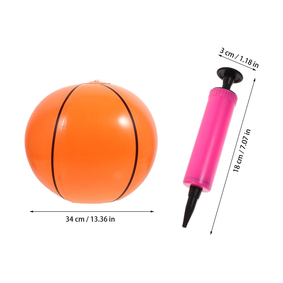 Inflatable Beach Ball Basketball Toys F35321