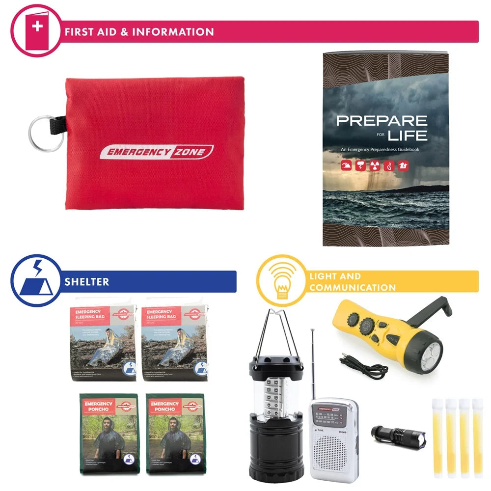 Hurricane Survival Kit - 2 Person M6757