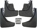 Mud Flaps Splash Guards Molded Front Rear 4pc Pack of 2 C6682
