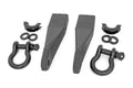 Tow Hook to Shackle Conversion Kit with D-Rings and Rubber Isolators U5299