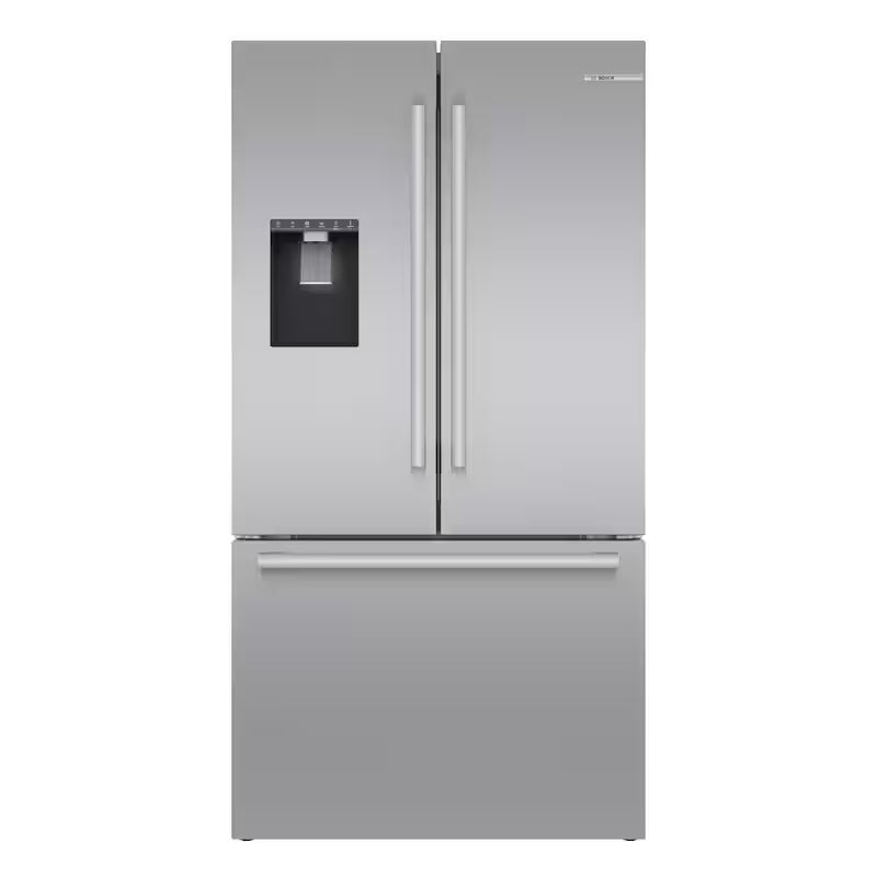 36 in. 22 cu. ft Smart Counter Depth French Door Refrigerator in Stainless Steel A861