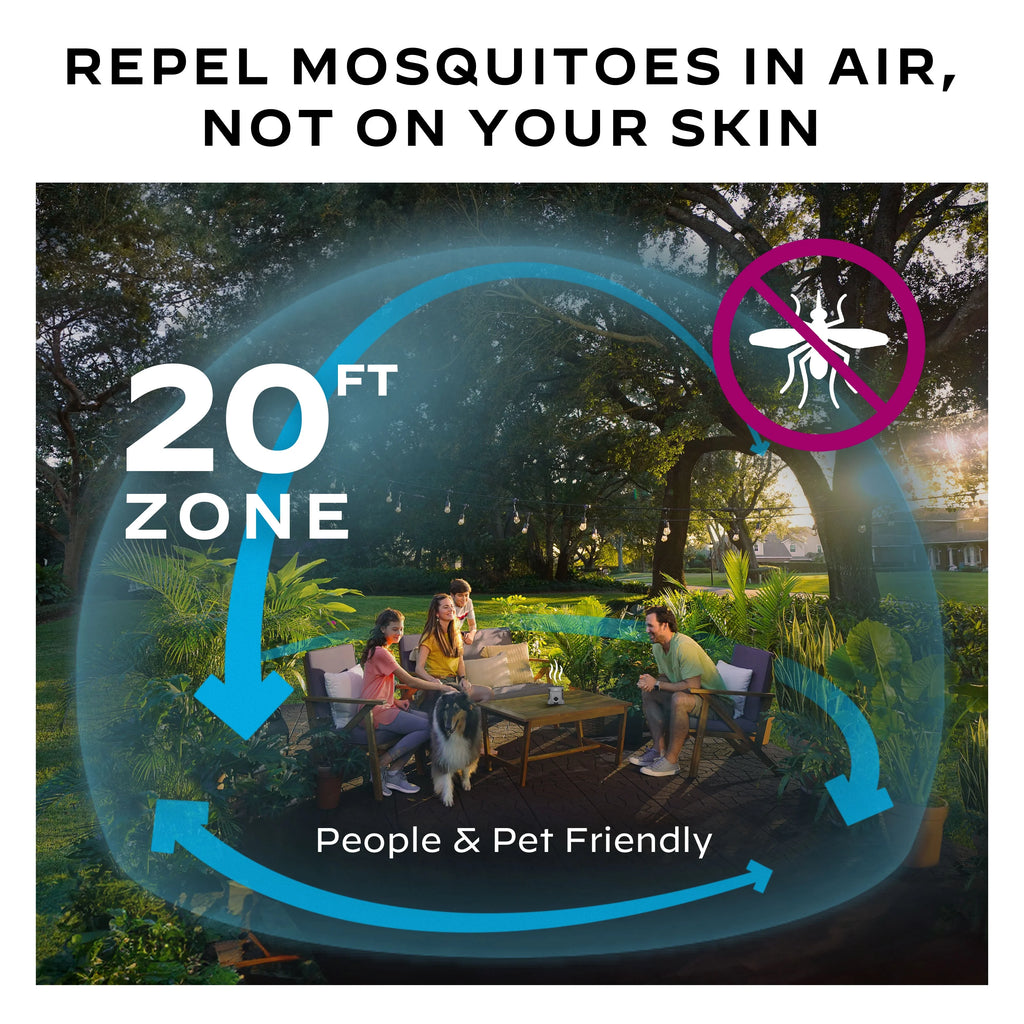 Rechargeable Mosquito Repellent with 12-Hour Refill K590756