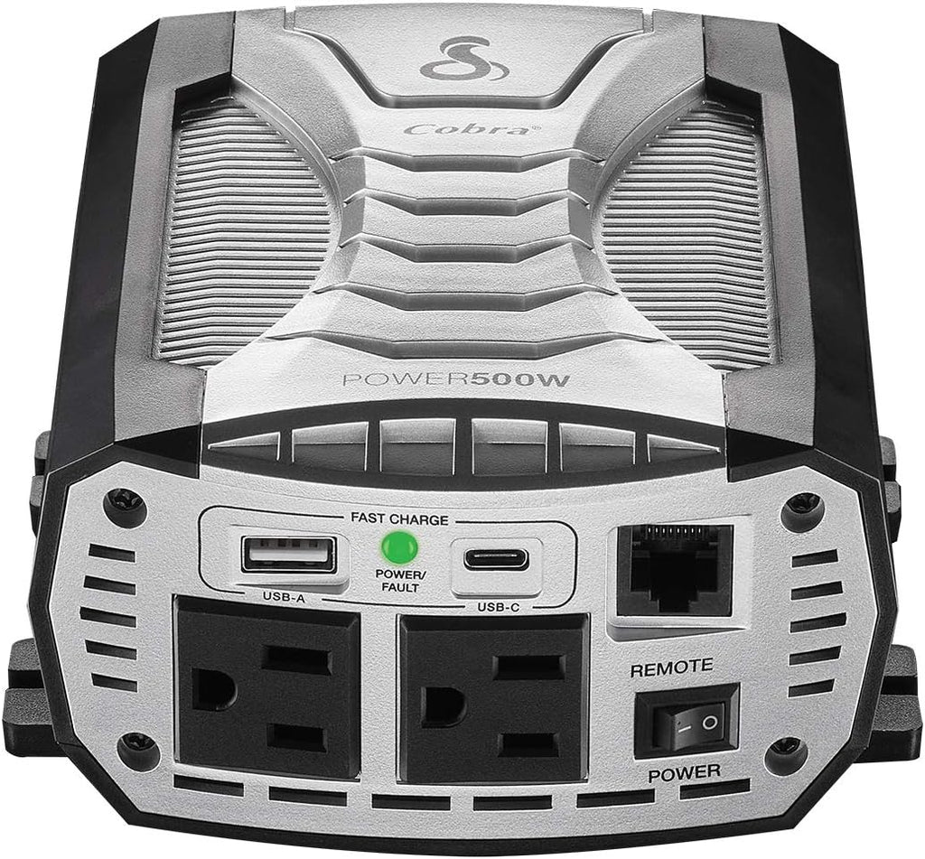3000W Power Inverter with 4 AC Outlets and 2 USB Ports H340