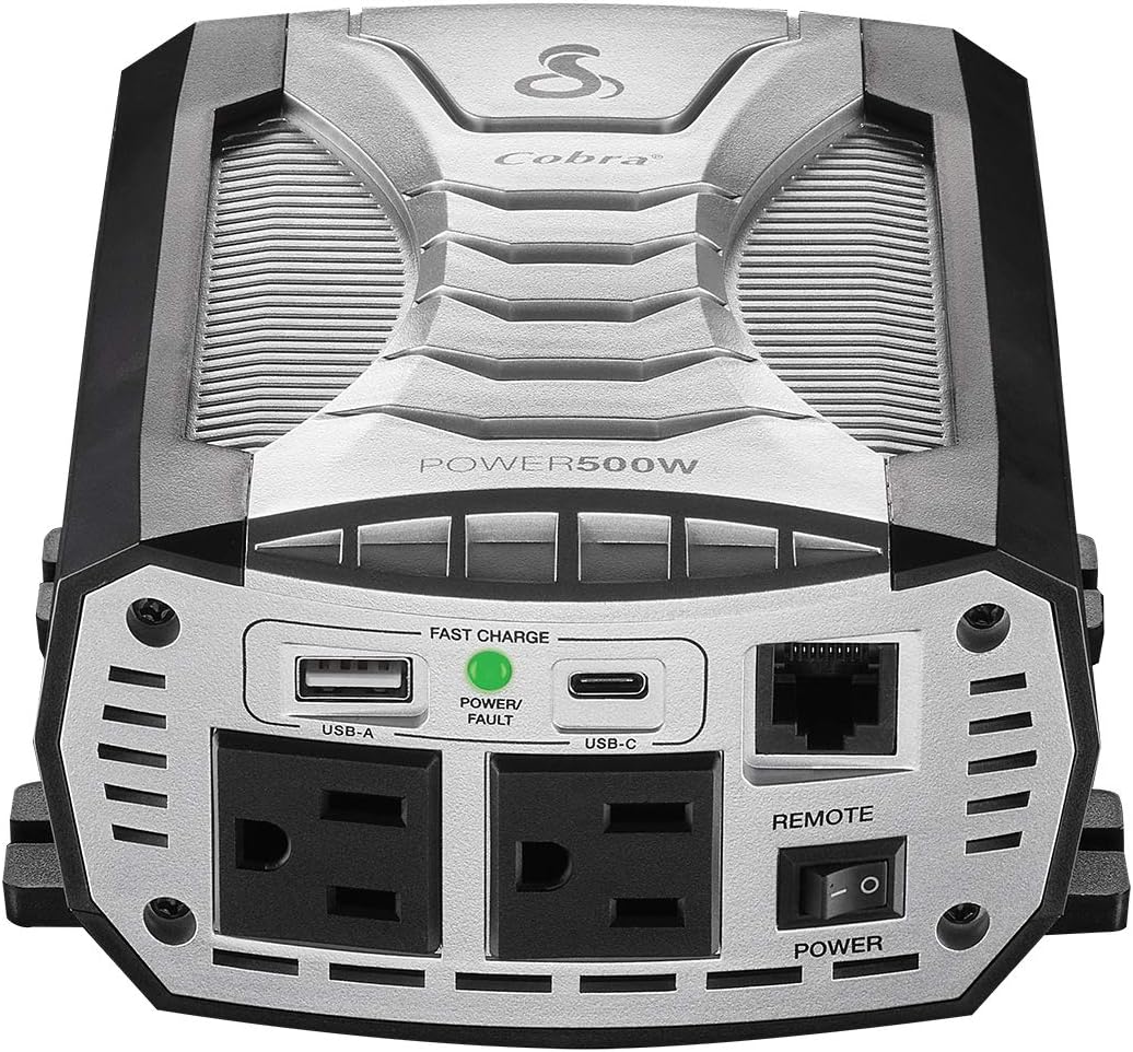 3000W Power Inverter with 4 AC Outlets and 2 USB Ports H340