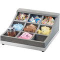 9-Section Condiment Display T3103
