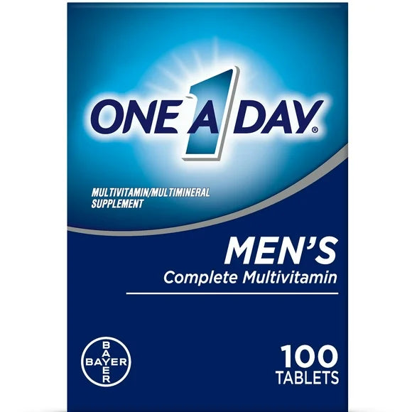 Men's Multivitamin Tablets 100 Count Q85766