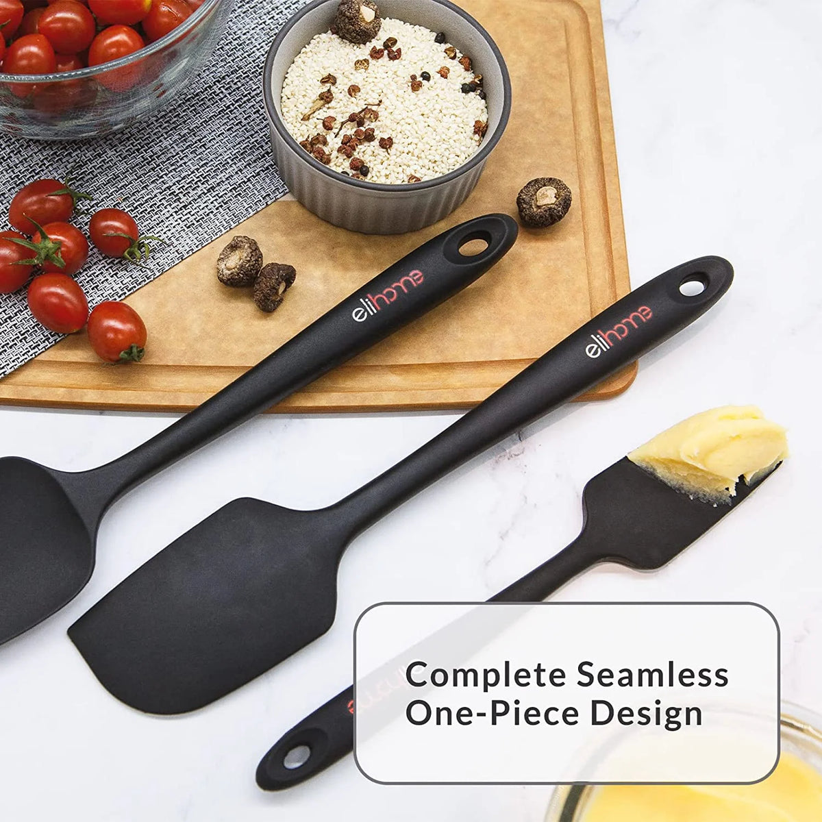 3 Piece Silicone Spatula Set Q5579