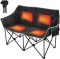 Heated Double Folding Camping Chair D50009