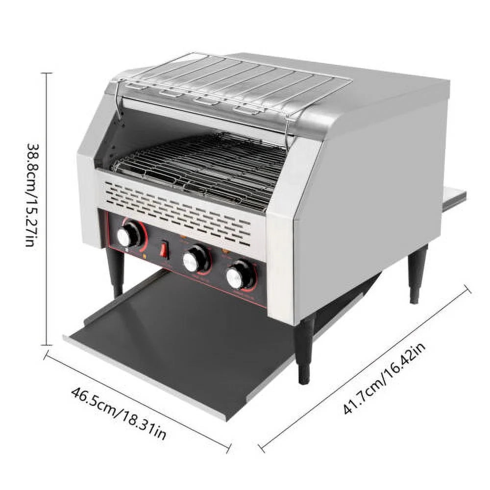 Commercial Conveyor Toaster Stainless Electric Bread Baking Machine A98198