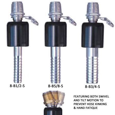 Stainless Steel Swivel Hose Adapter O50415