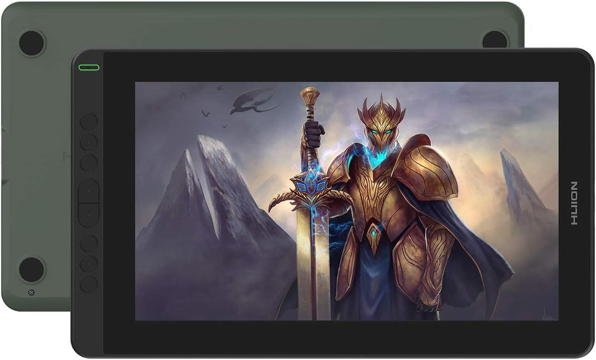 Green 13.3inch Graphics Drawing Tablet with Screen X959409