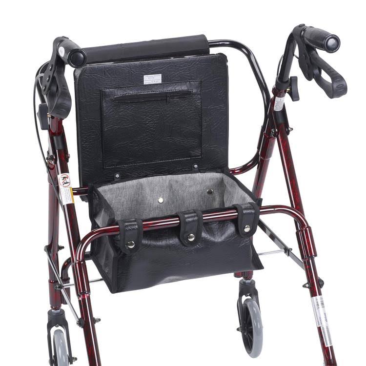 Flame Blue Rollator Walker K36024