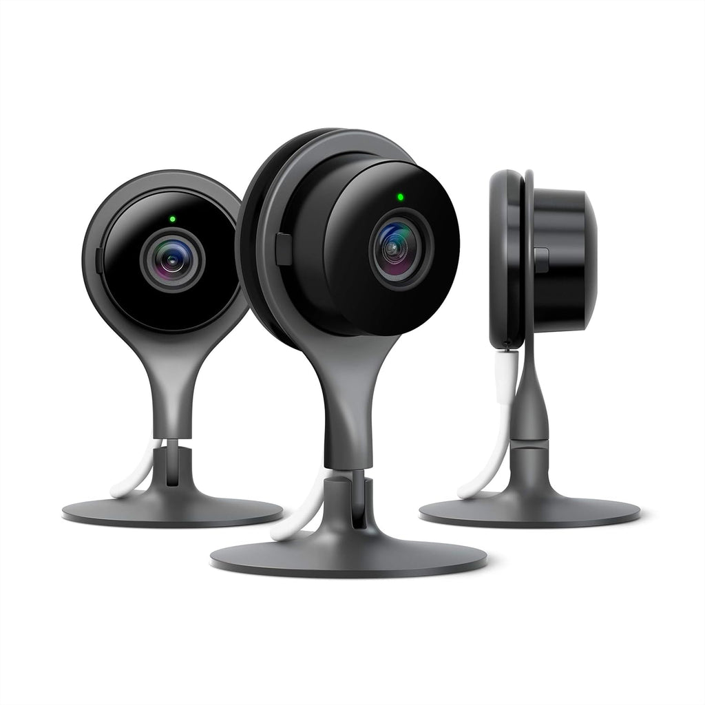 Google Nest Cam Indoor 3 Pack Wired Indoor Camera with Night Vision Y599