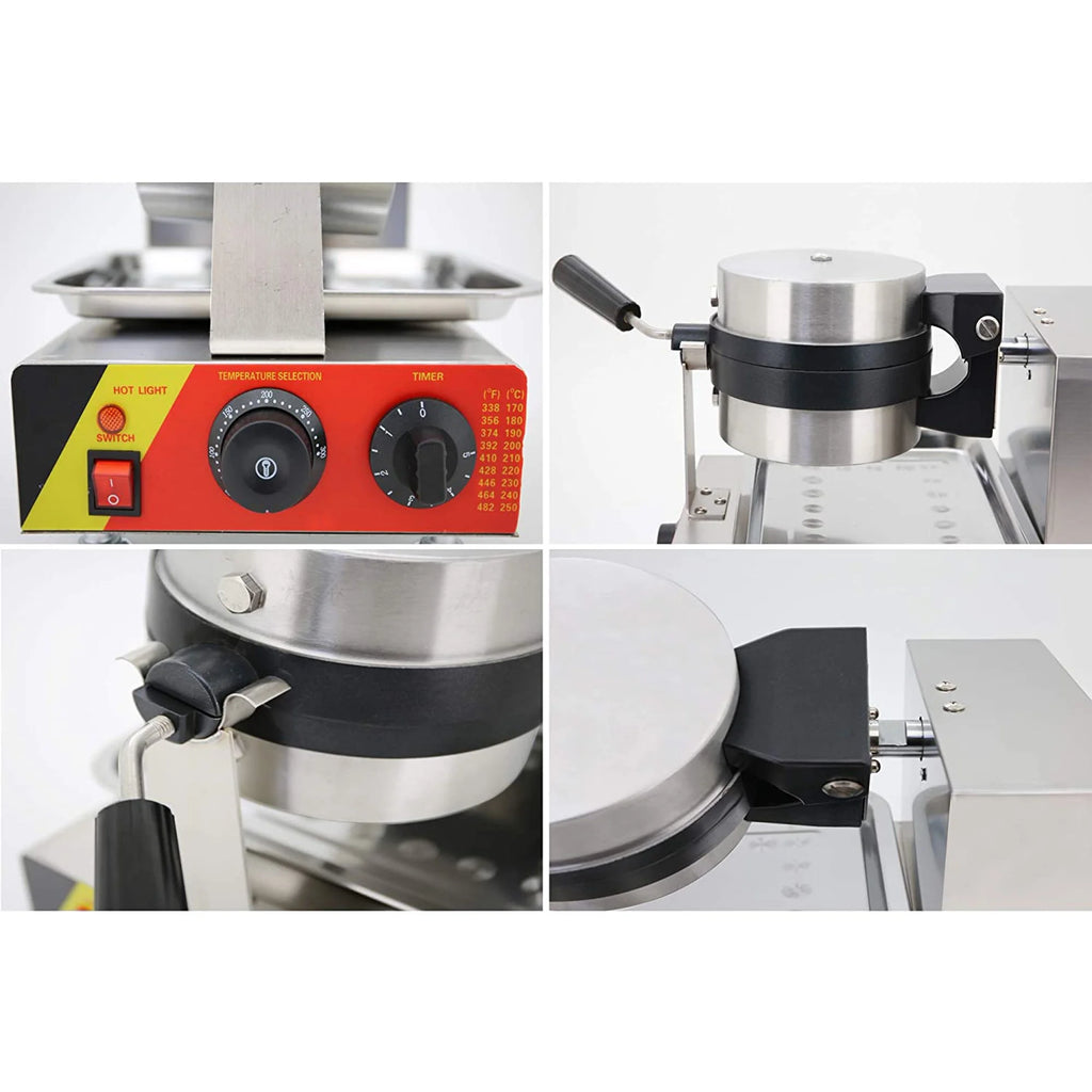 Single Station Rotary Nonstick Waffle Maker T218504