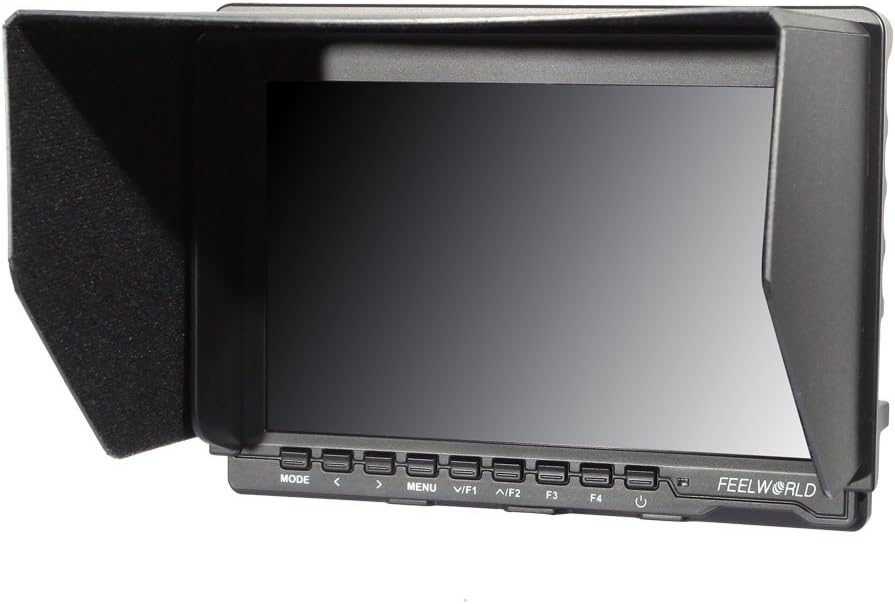 7 Inch DSLR Camera Field Monitor IPS 1280x800 4K HDMI with Sunshade B7025