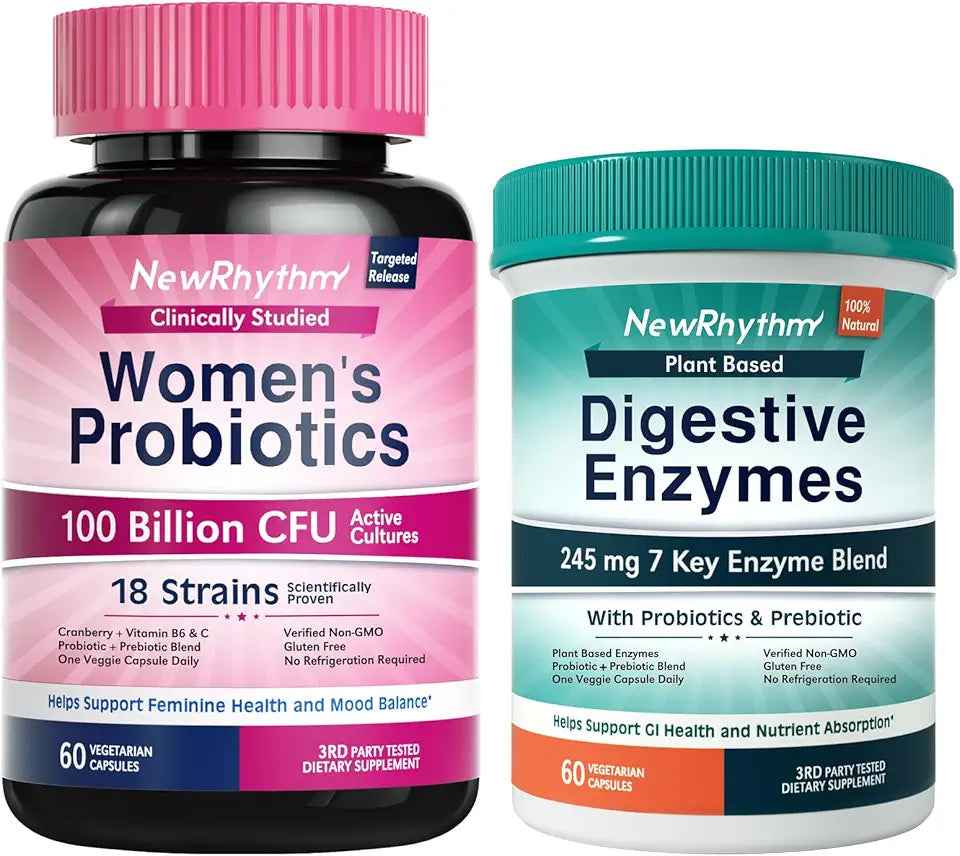 Probiotics Prebiotics Digestive Enzymes 60 Capsules E249
