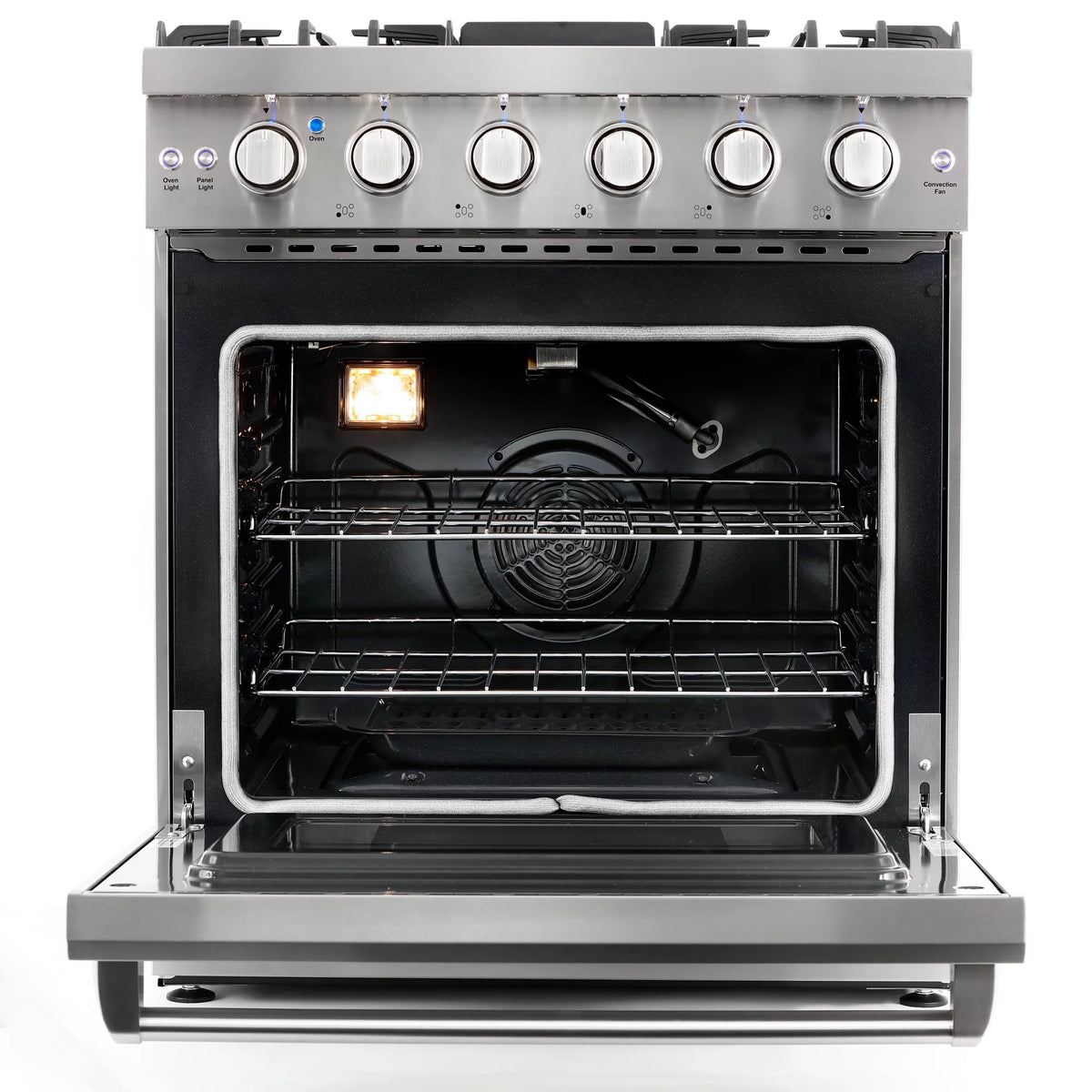5 Piece Kitchen Appliance Package with Gas Range Dishwasher French Door Refrigerator Wine Refrigerator E250335