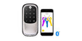 Satin Nickel Touchscreen Smart Door Deadbolt F911567