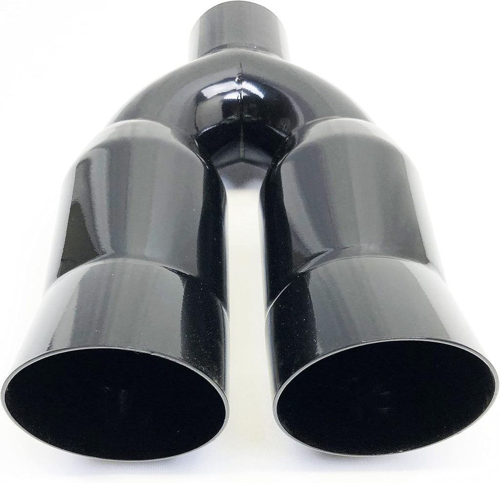 Gloss Black Stainless Steel Exhaust Tip C6288